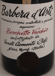 BARBERA D´ASTI BOSCHETO VECCHIO SUPER. 2019 MAGNUM