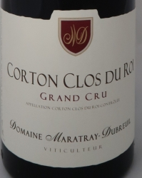 CORTON CLOS DU ROI GRAND CRU 2015