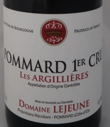 POMMARD 1er CRU ARGILLIERES 2016