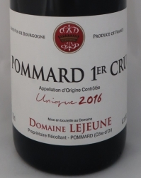 POMMARD 1er CRU UNIQUE 2016