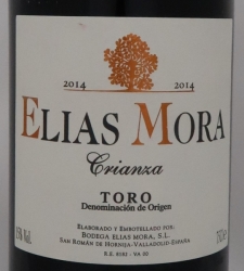 ELIAS MORA TORO CRIANZA 2014