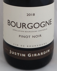 BOURGOGNE PINOT NOIR 2018