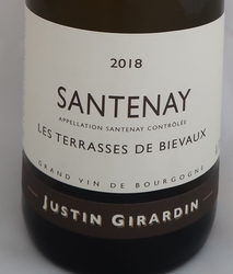 SANTENAY LES TERRASSES DE BIEVAUX BLANC 2018