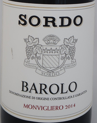 BAROLO CRU MONVIGLIERO 2014