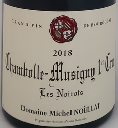 CHAMBOLLE MUSIGNY 1er CRU LES NOIROTS 2018