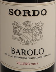 BAROLO CRU VILLERO 2014