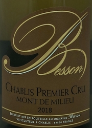 CHABLIS 1er CRU MONT DE MILIEU 2018