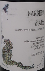 BARBERA D ALBA LA BETTOLA 2019