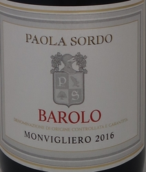 BAROLO CRU MONVIGLIERO 2016