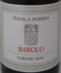 BAROLO CRU PARUSSI 2016