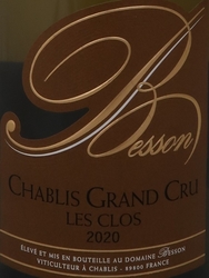 CHGABLIS GRAND CRU LES CLOS 2020