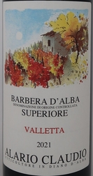 BARBERA D ALBA SUPERIORE VALLETTA  2021