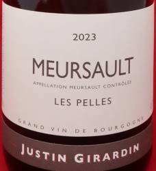MEURSAULT LES PELLES BLANC 2023