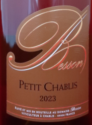 CHABLIS PETIT 2023 BLANC