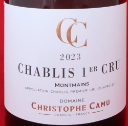 CHABLIS 1er CRU MONTMAINS 2023 BLANC
