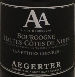 BOURGOGNE HAUTES COTES DE NUITS LES PETITES CORVEES 2023