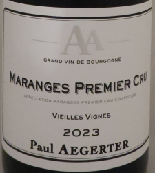 MARANGES 1er CRU VIEILES VIGNES 2023